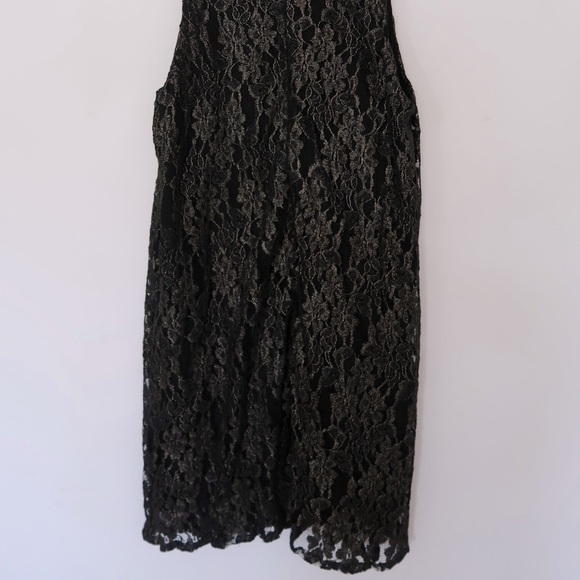 ASTR Foiled Lace Shift Dress - Picture 10 of 11